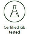 Certified lab tested